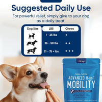 Advanced 8-in-1 Hip & Joint Chews for Mobility — 90 Count