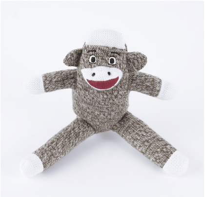 Your Dog’s Very Own Sock Monkey Toy