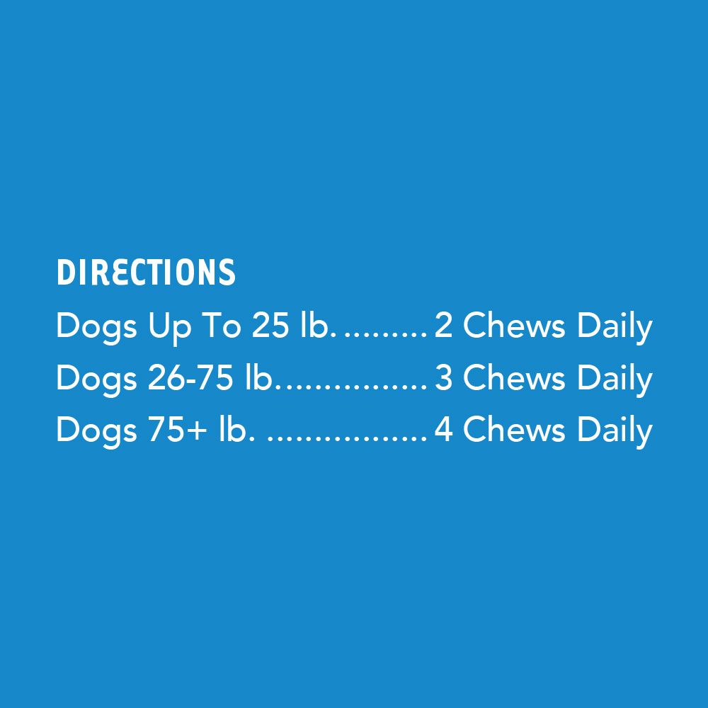 Advanced Hip & Joint Chews With Glucosamine, MSM, Chondroitin, Organic Turmeric (120 ct)